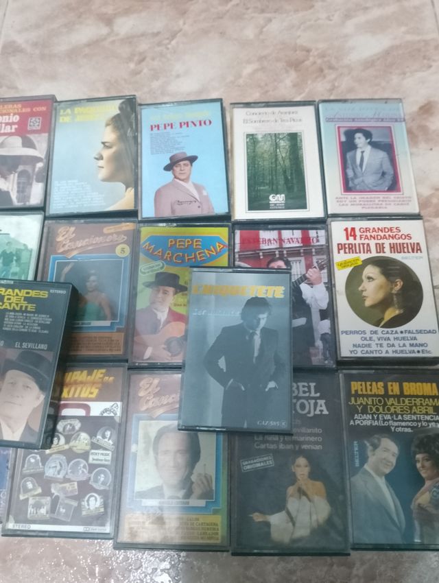 Pack cintas casetes clásicos españoles
