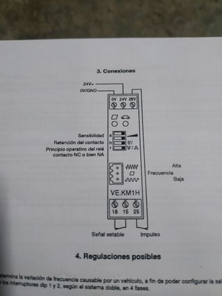 Detector bucle magnético beninca