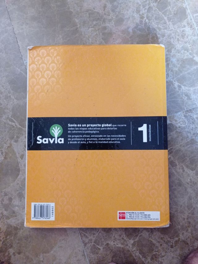 Matemáticas 1º Bach SM