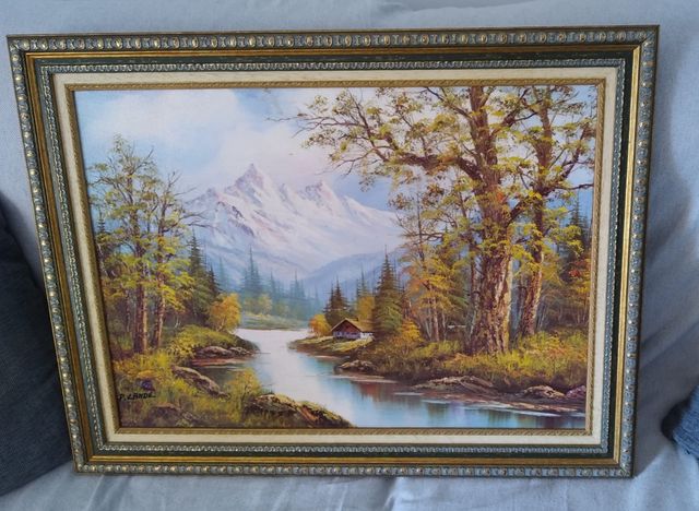 Dos cuadros paisajes