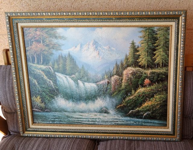 Dos cuadros paisajes