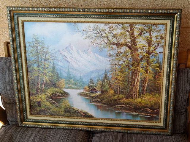 Dos cuadros paisajes