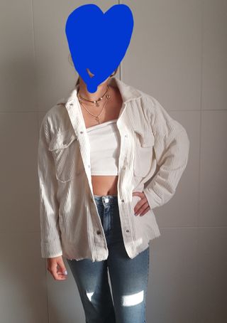 Sobrecamisa de pana Stradivarius TS