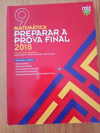 Preparar a Prova Final de Matemática 9