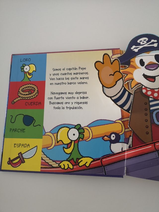Libro pop-ups Los Piratas
