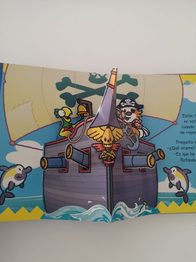 Libro pop-ups Los Piratas