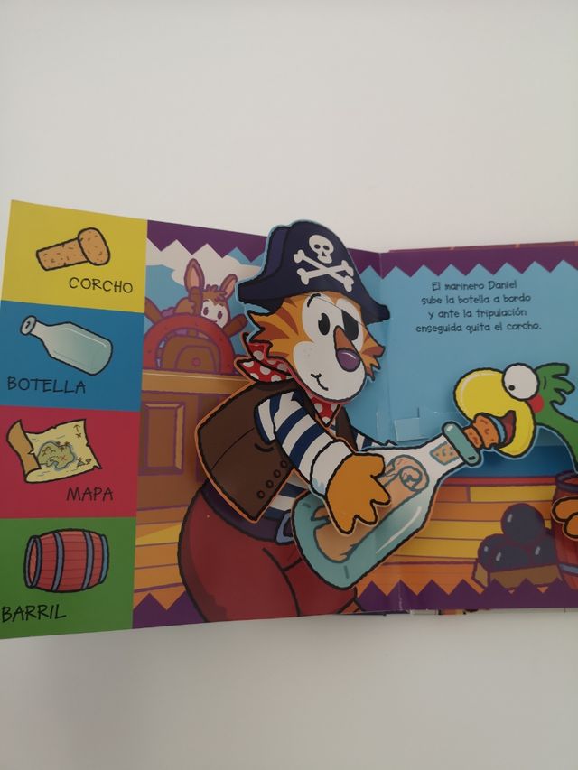 Libro pop-ups Los Piratas