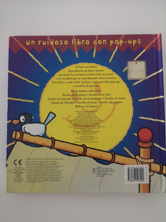 Libro pop-ups Los Piratas