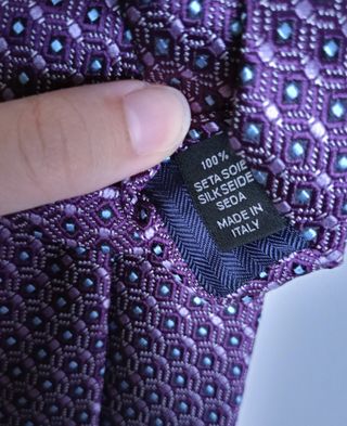 Corbata morada Zegna