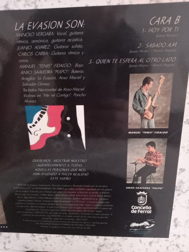 La Evasion - La Evasion. 1993 Lp vinilo 