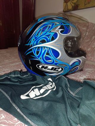 Chaqueta de moto y casco, súper oferta!!