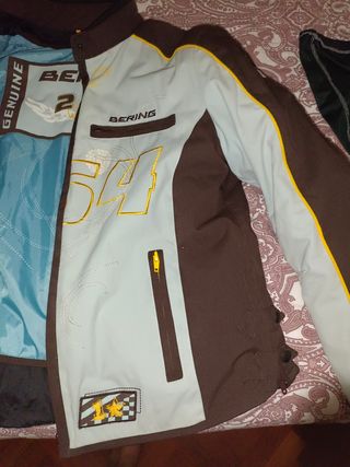 Chaqueta de moto y casco, súper oferta!!