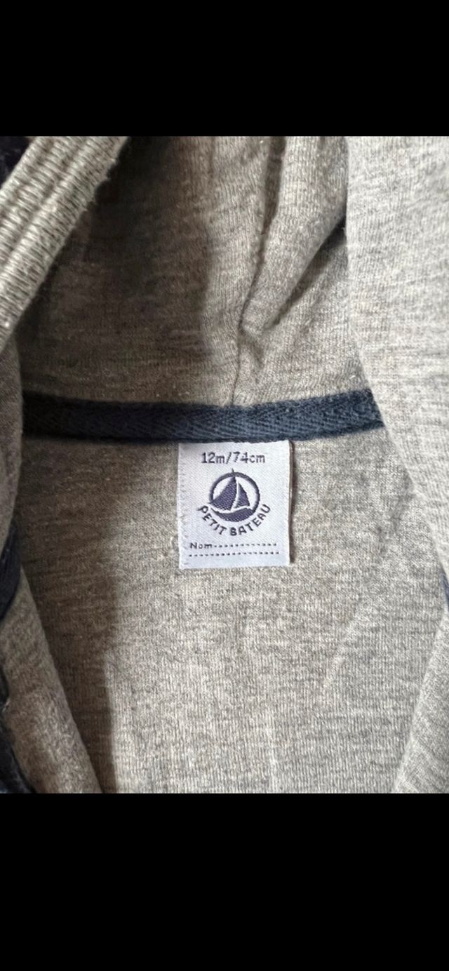 Chaqueta bebé Petit Bateau