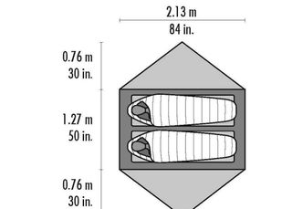 Tienda de campaña MSR Hubba Hubba 2 new 2023