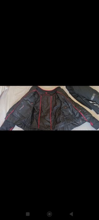 OFERTA Chaqueta y pantalón moto para mujer