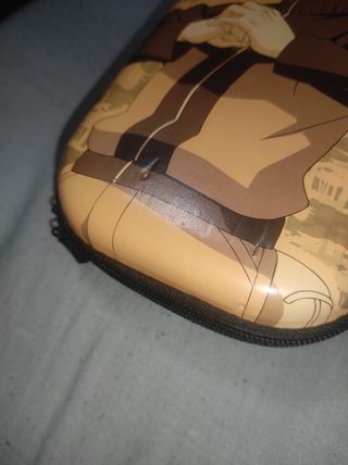 Funda Naruto + Soporte grip oficial Switch