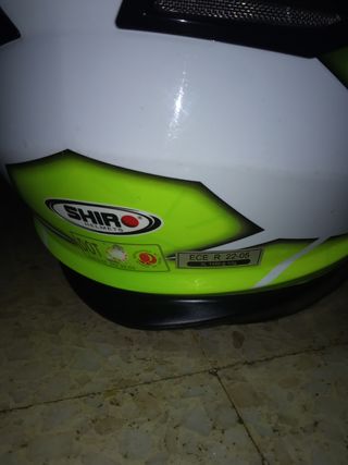 Casco moto helmet shiro