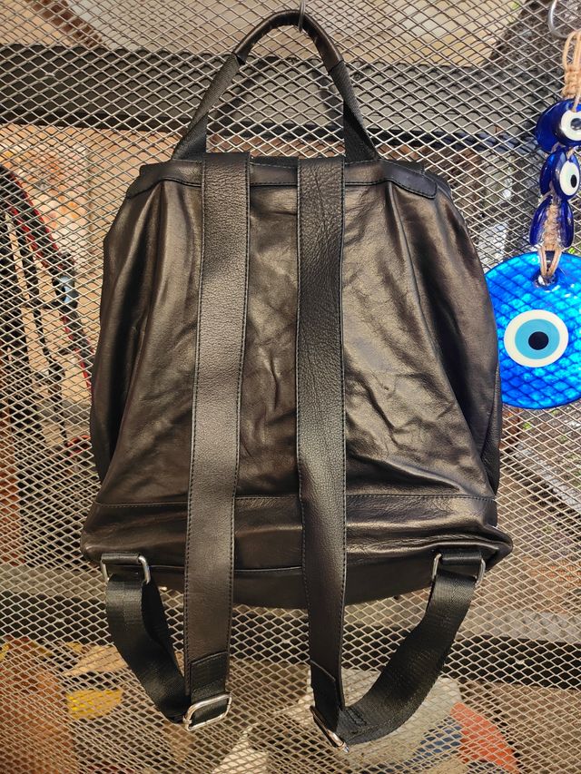 Bolso hombre, Benetton, Piel/tela