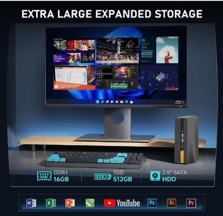 Mini PC, Intel Core i7 11800H ACEMAGIC