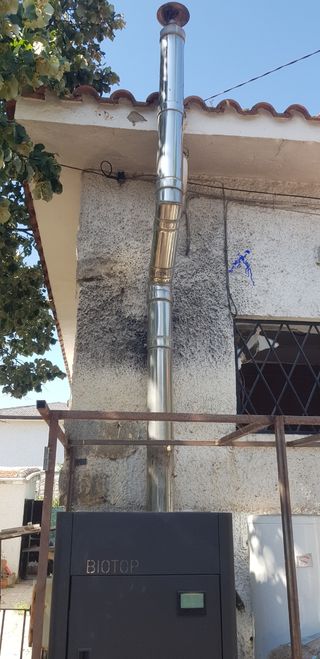 Caldera pellet calefacción