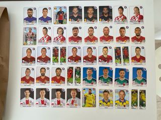 Cromos panini Euro 2016 Francia