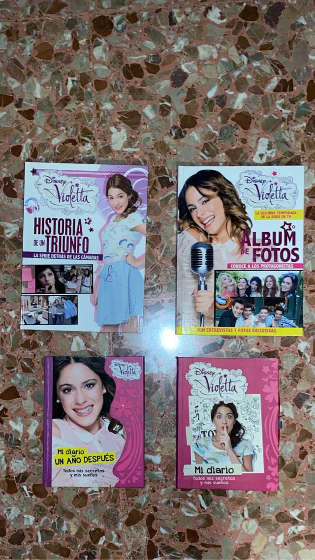 Libros de la serie Violetta