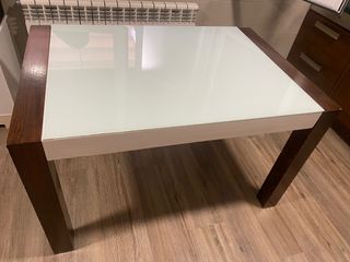 mesa de cocina  para restaurar, madera buena 