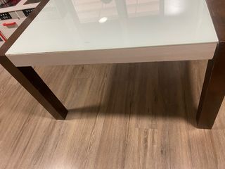 mesa de cocina  para restaurar, madera buena 