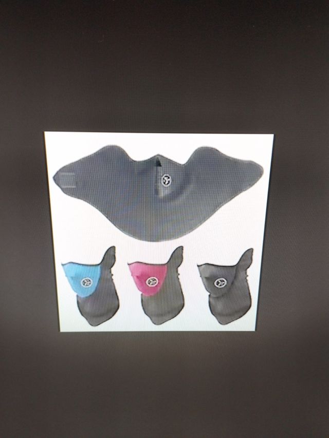 Mascara Neopreno Azul