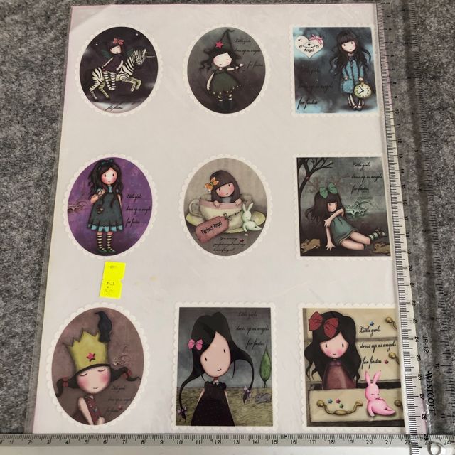 Transfer para ropa Gorjuss Santoro