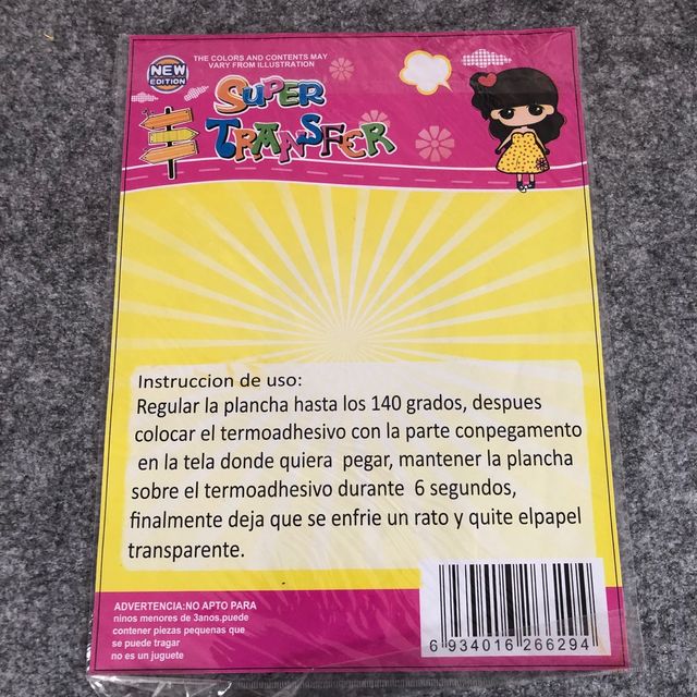 Transfer para ropa Gorjuss Santoro