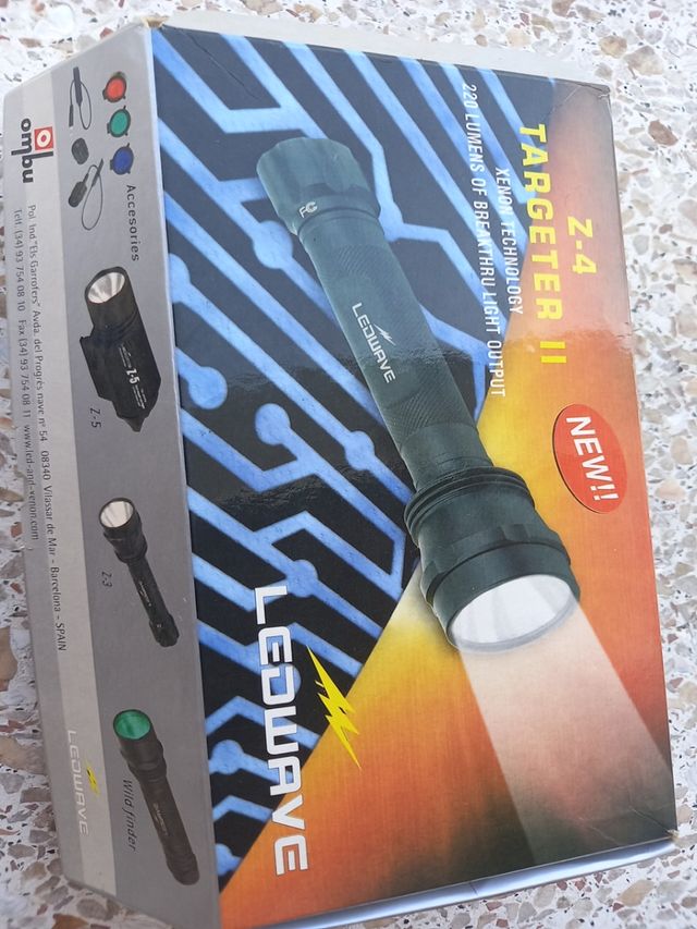 linterna para acoplar a escopeta,rifles, etc