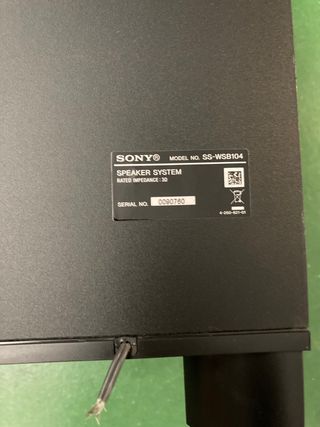 Altavoces + Sistema Sonido Dolby Sony