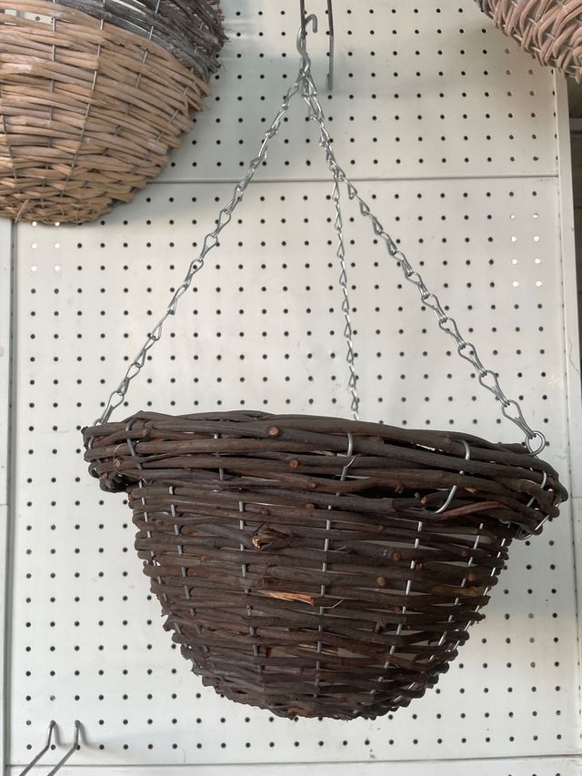 macetero mimbre 6 unidades