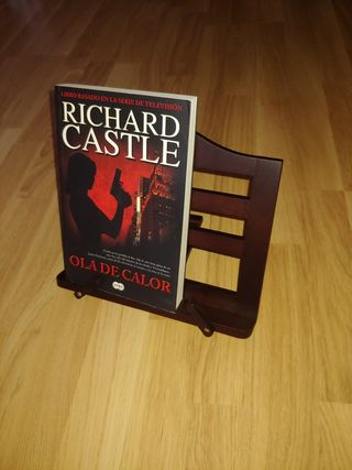 Atril de madera pino nogal 25 x 21 cm