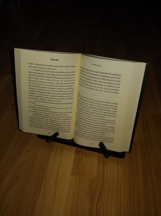 Atril de madera pino nogal 25 x 21 cm