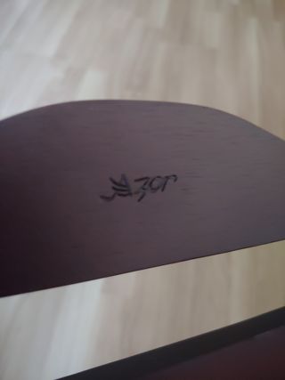 Atril de madera pino nogal 25 x 21 cm