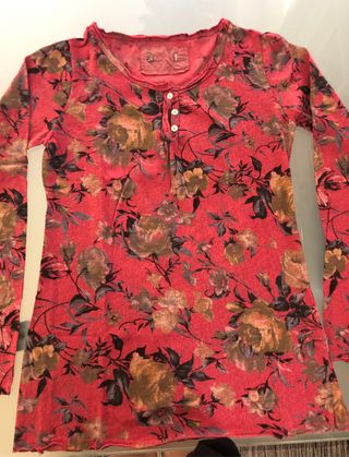 top maglia donna a manica lunga , taglia M