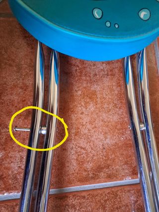 Taburete plegable