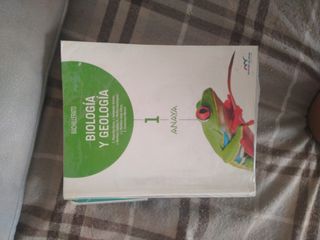 Biología y geología. Anaya 1 bachiller