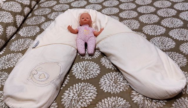 Cojin lactancia y embarazo + funda