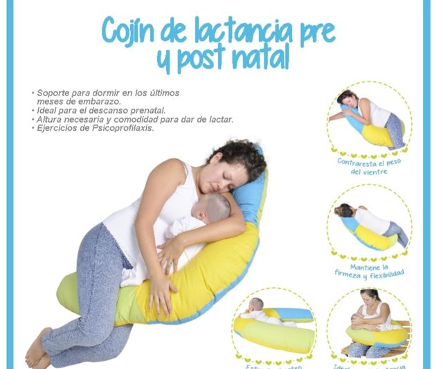 Cojin lactancia y embarazo + funda