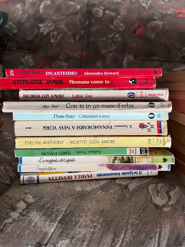 Romanzi Rosa, anni 80-90’