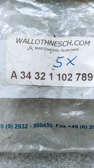 Grapa Soporte Tuberia de Freno BMW E3-E9