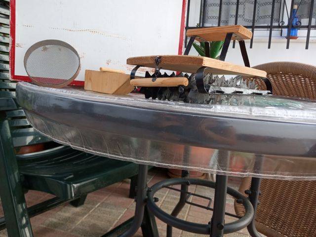 Tilla,criba,medio cuarto de juguete