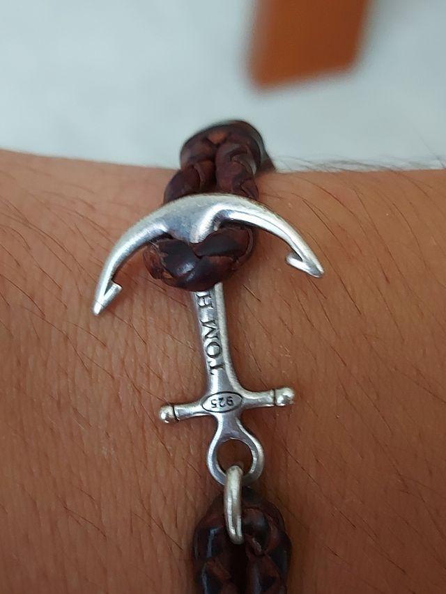Bracciale tom hope pelle marrone