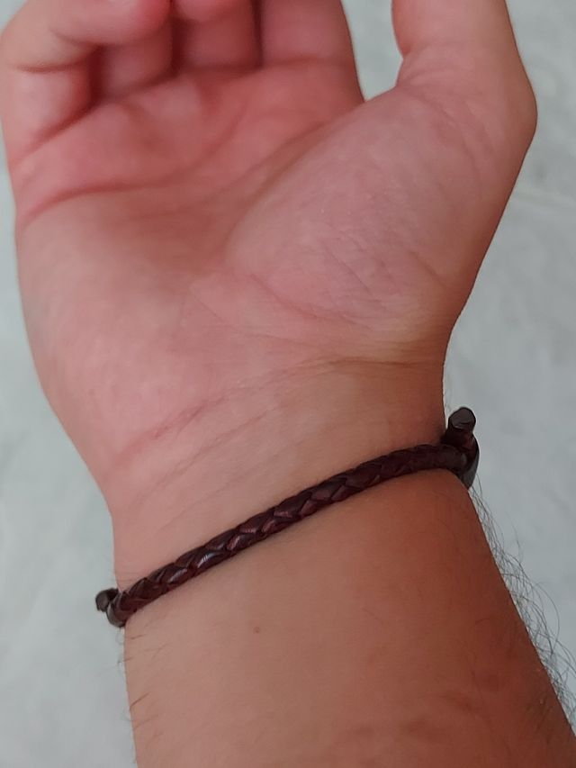 Bracciale tom hope pelle marrone