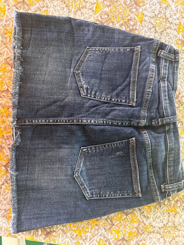 minigonna jeans