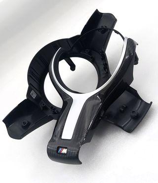 EMBELLECEDOR DE VOLANTE EN FIBRA DE CARBONO BMW