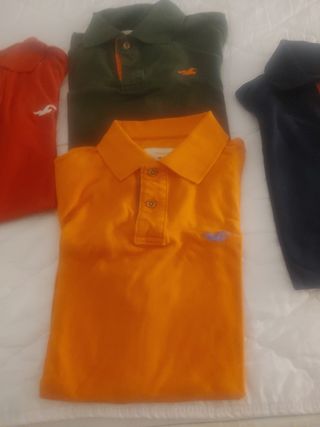 4 Polos de Hollister/ 11e cada uno